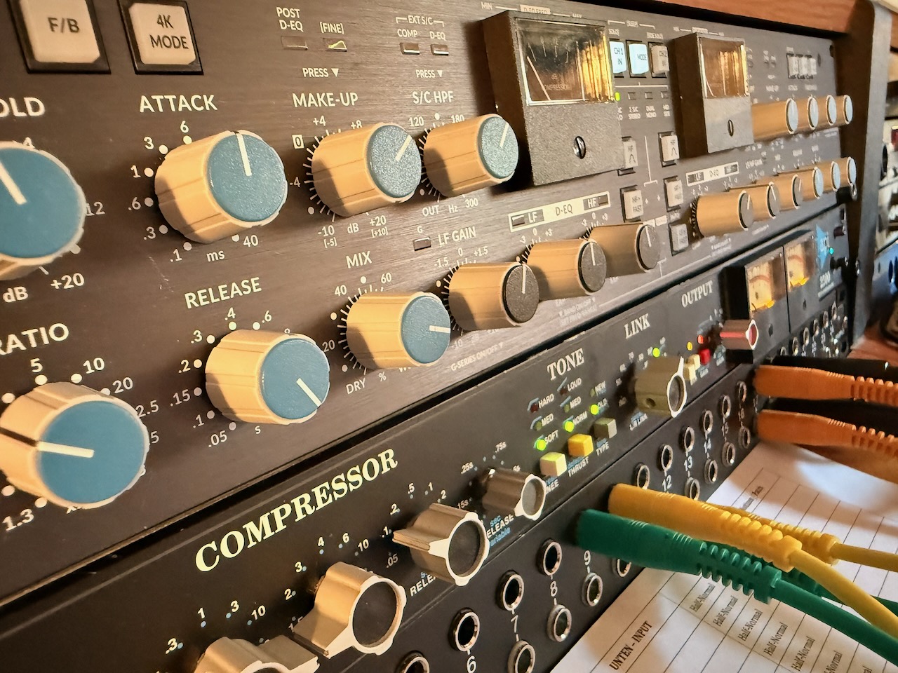 SSL The Bus+ und API 2500 im Analogmaster-Studio
